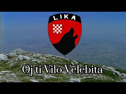 Oj ti Vilo Velebita (domoljubna pjesma o Velebitu) tekst pjesme