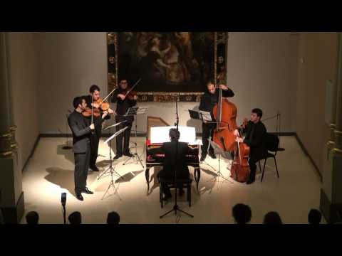 J. S. Bach. Harpsichord Concerto in f minor. BWV 1056 (II y III) (Larghetto & Allegro)