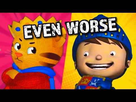 DANIEL TIGER VS MIKE THE KNIGHT