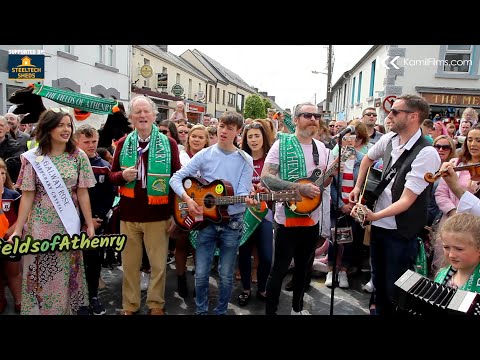 The Fields Of Athenry  - World's Biggest Street Performance by Athenry Town & KamilFilms 2019