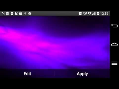 Nebula Live Wallpaper Video