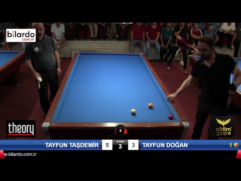 TAYFUN TAŞDEMİR & TAYFUN DOĞAN Bilardo Maçı - HATAYIN ANVATANA KATILIŞ KUPASI-1. Tur