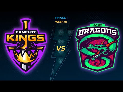 SMITE Pro League Season X: Phase 1 Week 1 Camelot Kings Vs Jade Dragons