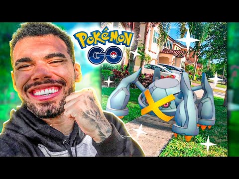 MEGA METAGROSS SHINY GARANTINDO NO INCENSO  - POKEMON GO | Cris |