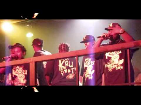 Footage of Da Kru @ Club Mystique IN DA FUNK *sippin in the background*