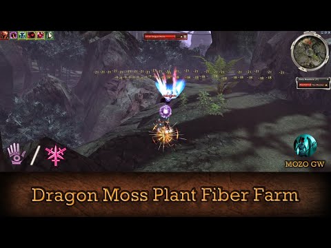 Dragon Moss/Plant Fiber Farm -  Guild Wars Mesmer Farm Me/A - HM