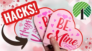 ♥️ $1 VALENTINES DAY DIY DECOR FOR 2025 | DOLLAR TREE VALENTINES CRAFTS (cheap, easy hacks)