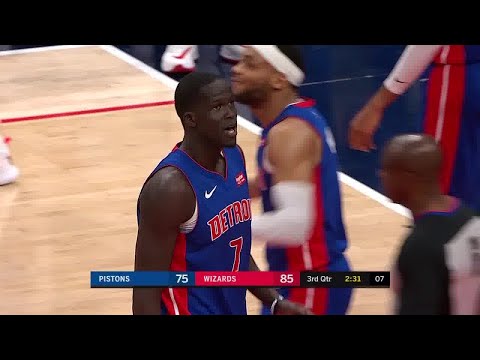 Thon Maker Full Play 11/04/19 Detroit Pistons vs Washington Wizards | Smart Highlights
