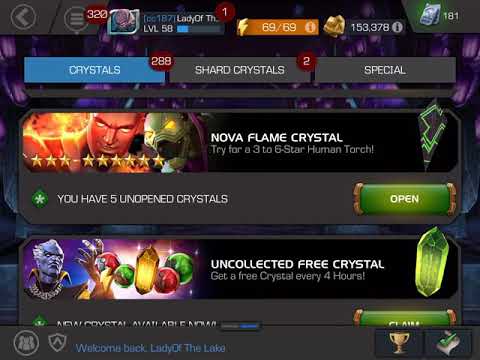 Marvel Contest of Champions - Nova Flame Crystals