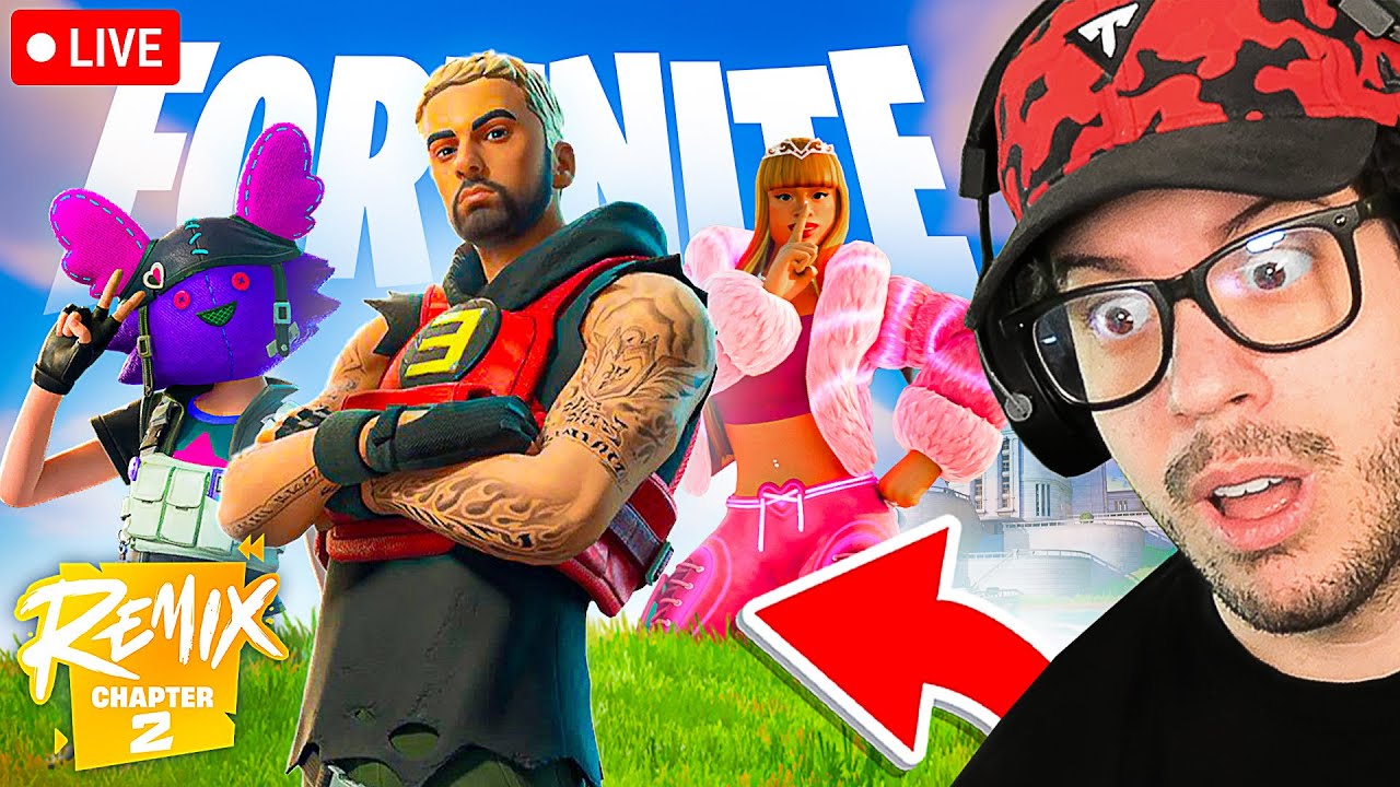 🔴LIVE! - NEW FORTNITE *CHAPTER 2 REMIX* GAMEPLAY!