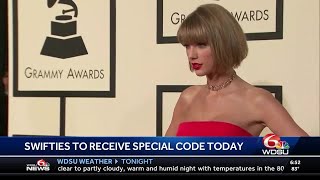 Taylor Swift presale codes emailed today