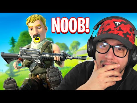 Typical Gamer REACTS to his FIRST GAME of Fortnite Battle Royale!