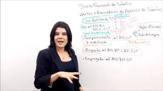 OAB 1ª ETAPA - DIREITO PROCESSUAL DO TRABALHO - PARTES E PROCURADORES