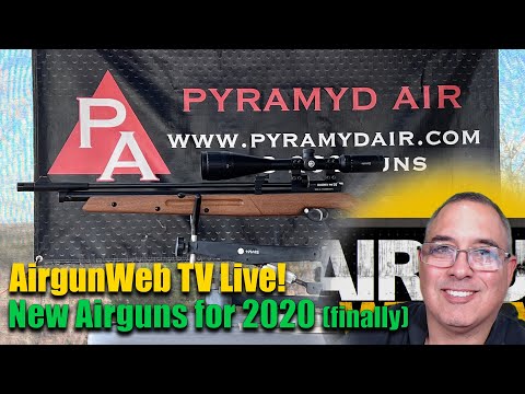 AGWTV LIVE - NEW Airguns for 2022 FINALLY! - Dragonfly, Gamo .25 Cal, DAR Gen3, Gamo G3i, & FX!
