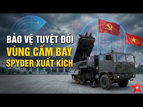 Vòm sắt Việt Nam xuất trận, Spyder khoá chặt bầu trời bảo vệ Đại hội Đảng XIV