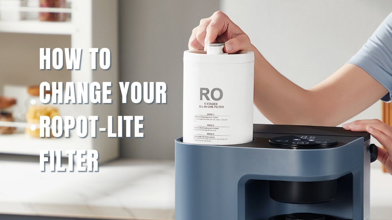How to Change Your ROPOT-Lite Filter Cartridge