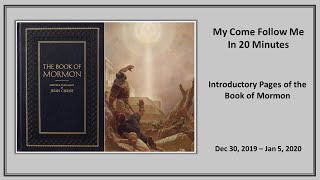 Come Follow Me - Book of Mormon Introductory Pages