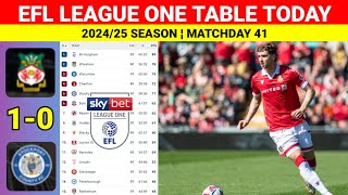 Download lagu KLASEMEN DAN KLASEMEN LIGA SATU EFL 2024/25 DIPERBARUI HARI INI SETELAH WREXHAM vs STOCKPORT COUNTY mp3
