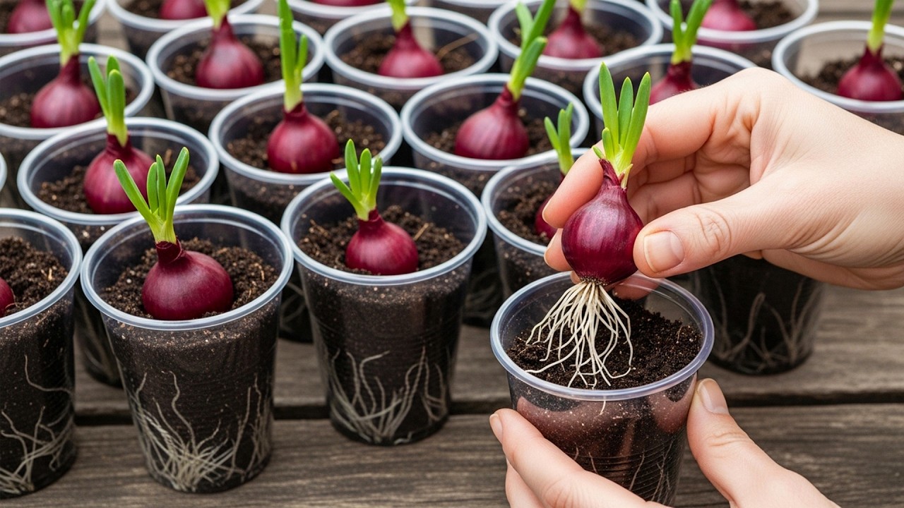 How to Propagate Red Onion: All the Secrets . Quick and Easy