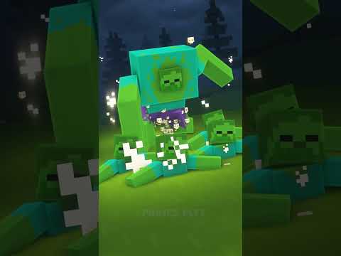 Minecraft Zombie vs Warden #shorts