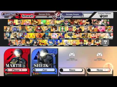 Fall into Smash #1 Grand Finals 2scoops Nicko vs 2scoops Zenyou
