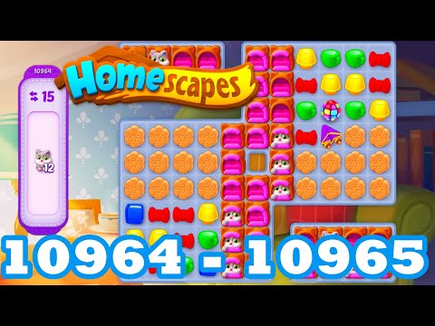 Homescapes Level 10964  - 10965 HD 3 - match puzzle Gameplay Walkthrough | android IOS | GameGo Game