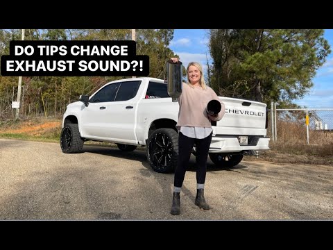 Do EXHAUST TIPS change the sound? (I cut mine off to find out)