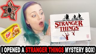 I OPENED A STRANGER THINGS MYSTERY BOX!