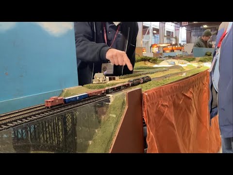 Taking the Train to the Train Show - Amherst Railway Society Show 2022
