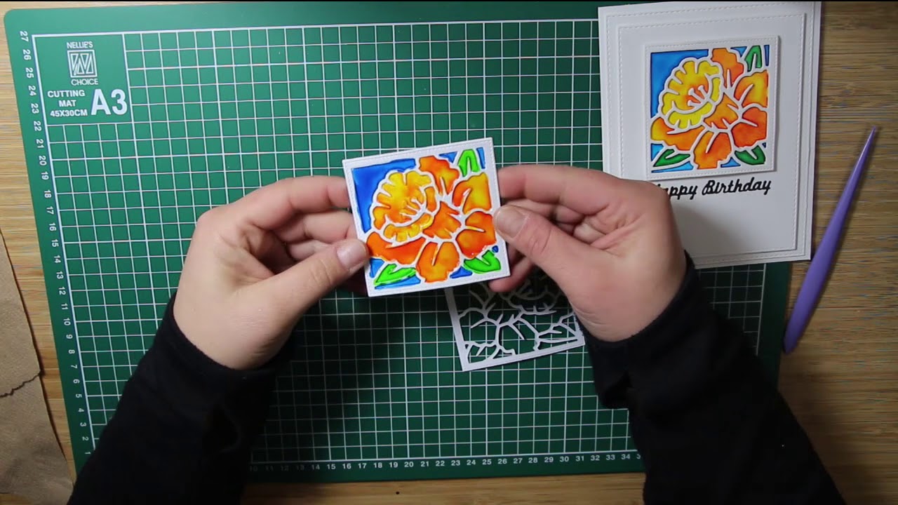 Crystal Tints Flower Card Making Tutorial