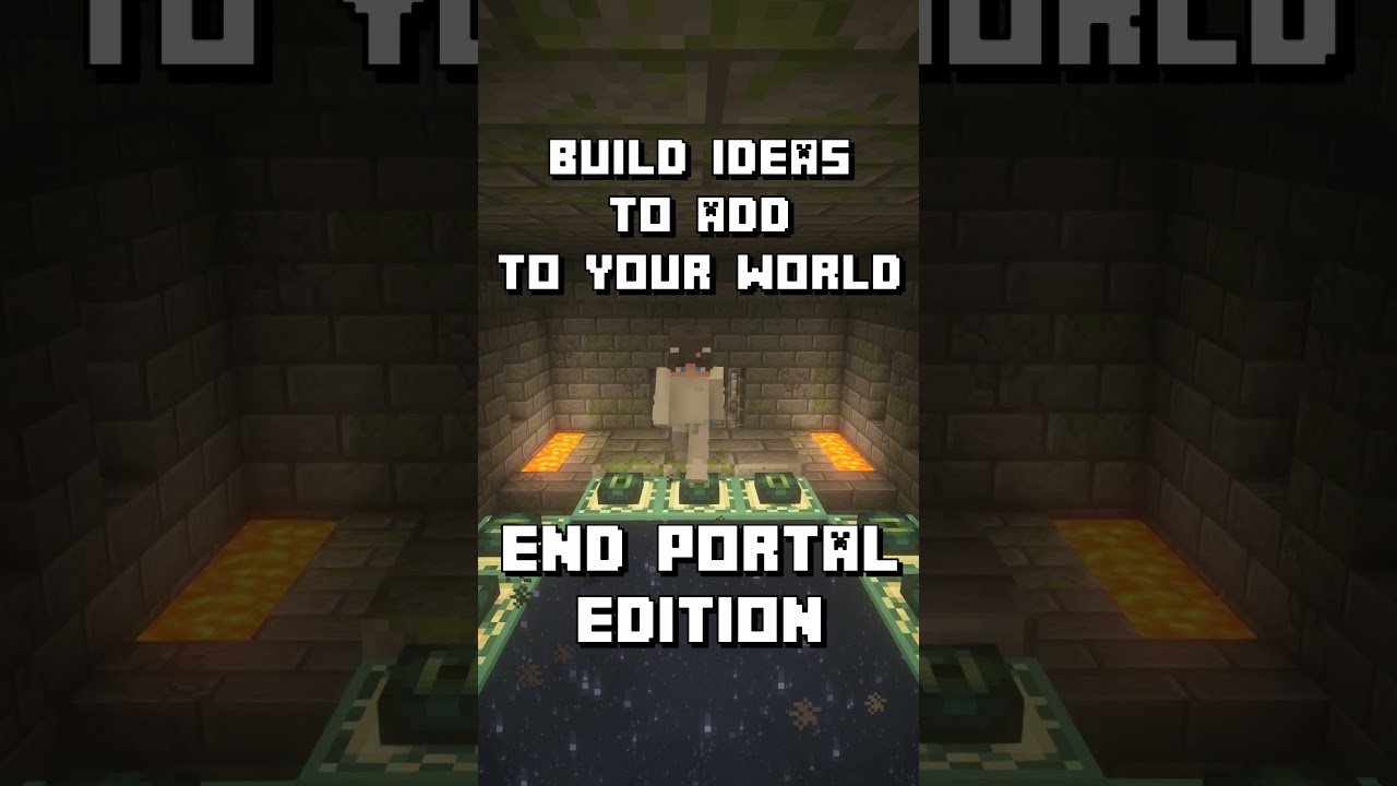Minecraft: End Portal Ideas | #shorts