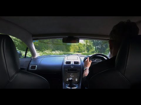 45 - V8 Vantage:  4k English countryside. More Lincolnshire villages (part 1)