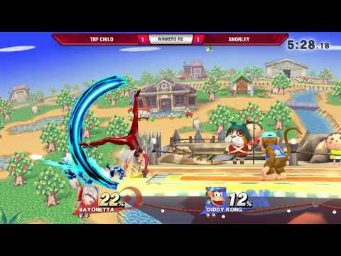 VS Weekly 11/1/18 - Winners R2 - TNF Child (Bayonetta) vs Snorley (Wario) - Smash 4