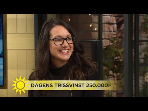 Se småbarnsmamman Dajanas trissvinst i morse - Nyhetsmorgon (TV4)