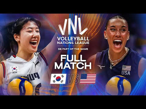 Korea 🇰🇷 vs USA 🇺🇸 | VNL 2025 - Full Match | Week 1