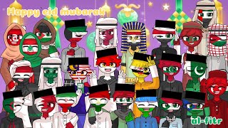 Download lagu Barakallah //Happy eid mubarak al-fitr! ☪️ //countryhumans ASEAN   muslim countries mp3