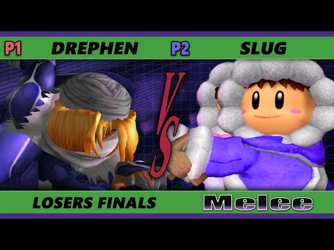 S@X 394 Online Losers Finals - Drephen (Sheik) Vs. SluG (Ice Climbers) Smash Melee - SSBM