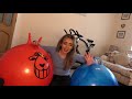 WHICH OF MY SPACE HOPPERS IS BETTER BLUE OR ORANGE CHALLENGE