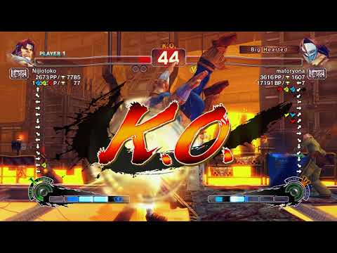 USFIV~ Vega (matoryona) vs T.Hawk (Nijiotoko) HD