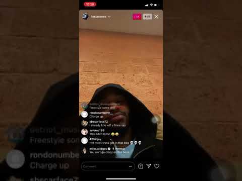 GlockBoyz TeeJaee in studio with 55Nuk