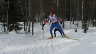 preview picture of video 'Зеленогорский лыжный марафон 2011, часть II'