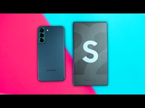 Samsung Galaxy S22 Unboxing und Vergleich mit S21 (Deutsch)
