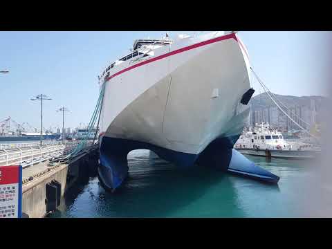 Ponte Busan em Jung-gu, Busan, Coreia do Sul