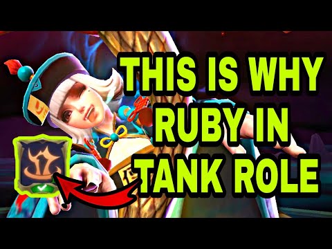Ruby Build Tank Gameplay | Ruby Best Build | Ruby Revamped