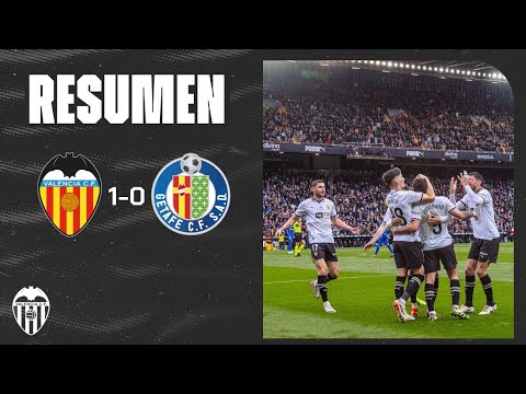 FC Valencia 1-0 FC Getafe Madrid