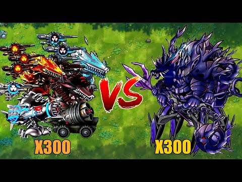 PVZ 1 Fusion 2.8 Challenge!! 300 Plants Fusion VS 300 Obsidian Gargantuar - Who Will Win?