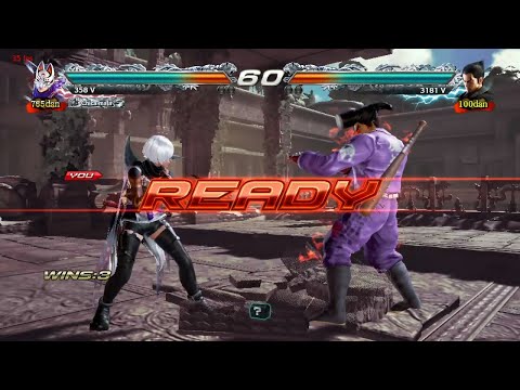 429_2 Kunimitsu Ryona Vs Kazuya - Tekken 7 ( Anakin x24 ) sin Grafica Dual