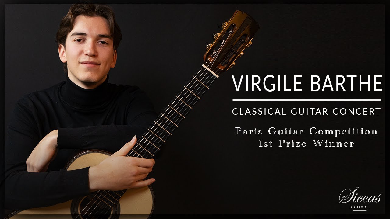 Paris guitar compétition winner | online concert at Siccas guitars