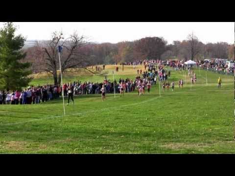 Class 3 Girls Finish, 2012 Missouri State HS XC Champs