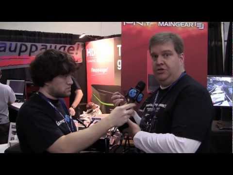 PNY XLR8 Modular GPU Liquid Cooling Hands-on - PAX East 2013
